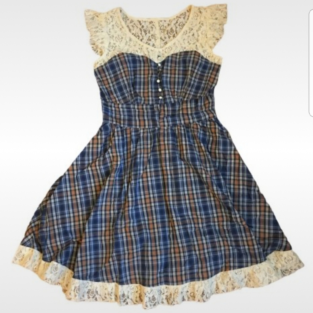 Nwot Vintage Style A Line Dress